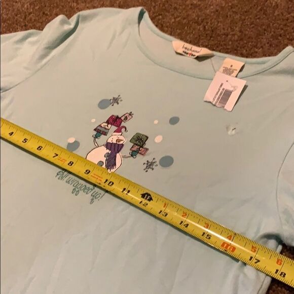 Bechamel Christmas top. Size small. NWT - Picture 6 of 7